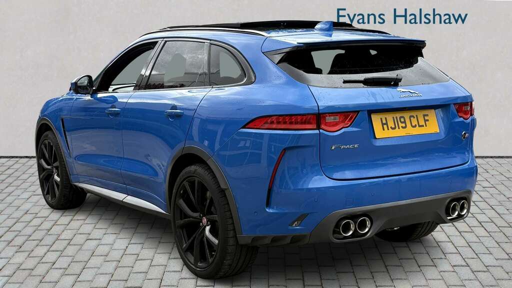 Jaguar F-Pace 5.0 Supercharged V8 Svr Awd 2019 Blue #3