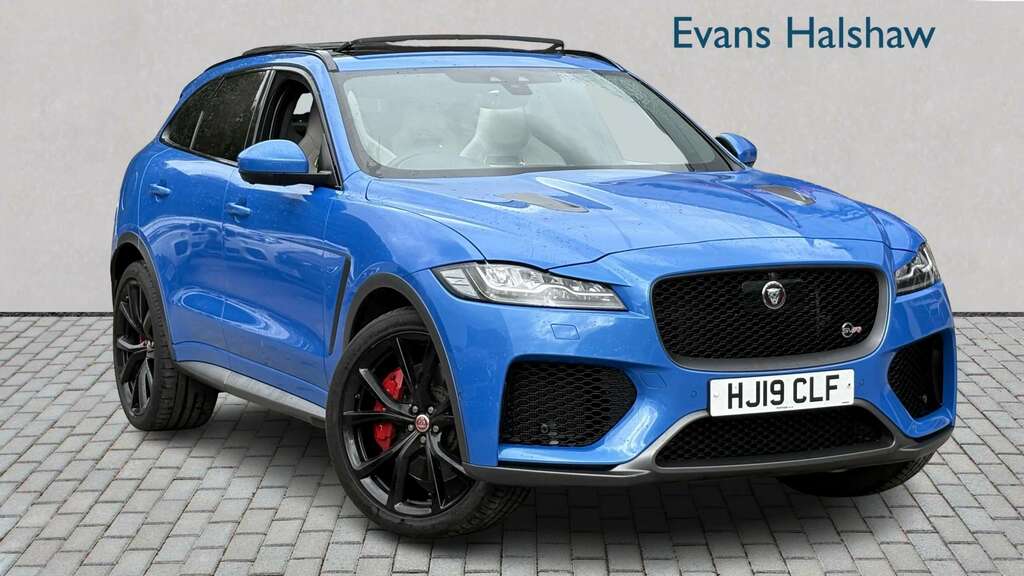 Jaguar F-Pace 5.0 Supercharged V8 Svr Awd 2019 Blue