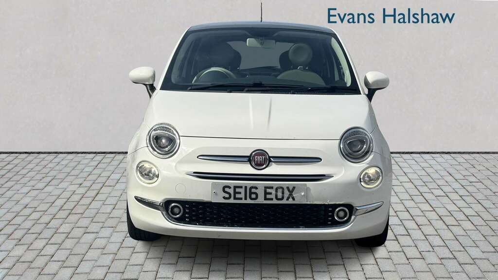 Fiat 500 1.2 Lounge 2016 White #3