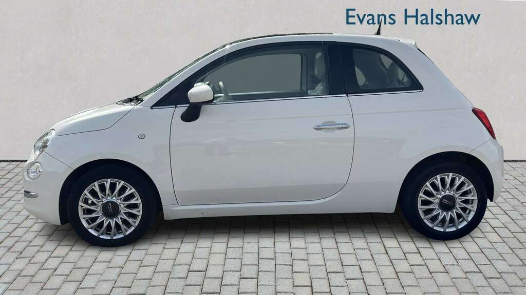 Fiat 500 1.2 Lounge 2016 White #5
