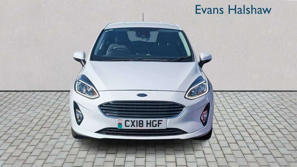 Ford Fiesta 1.0 Ecoboost Zetec 2018 White #4