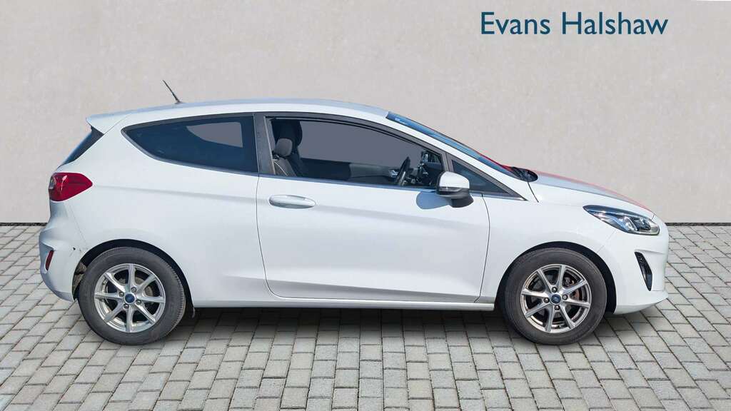 Ford Fiesta 1.0 Ecoboost Zetec 2018 White #3