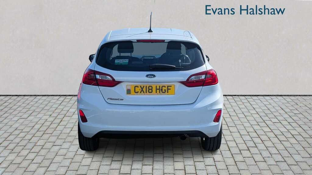 Ford Fiesta 1.0 Ecoboost Zetec 2018 White #5