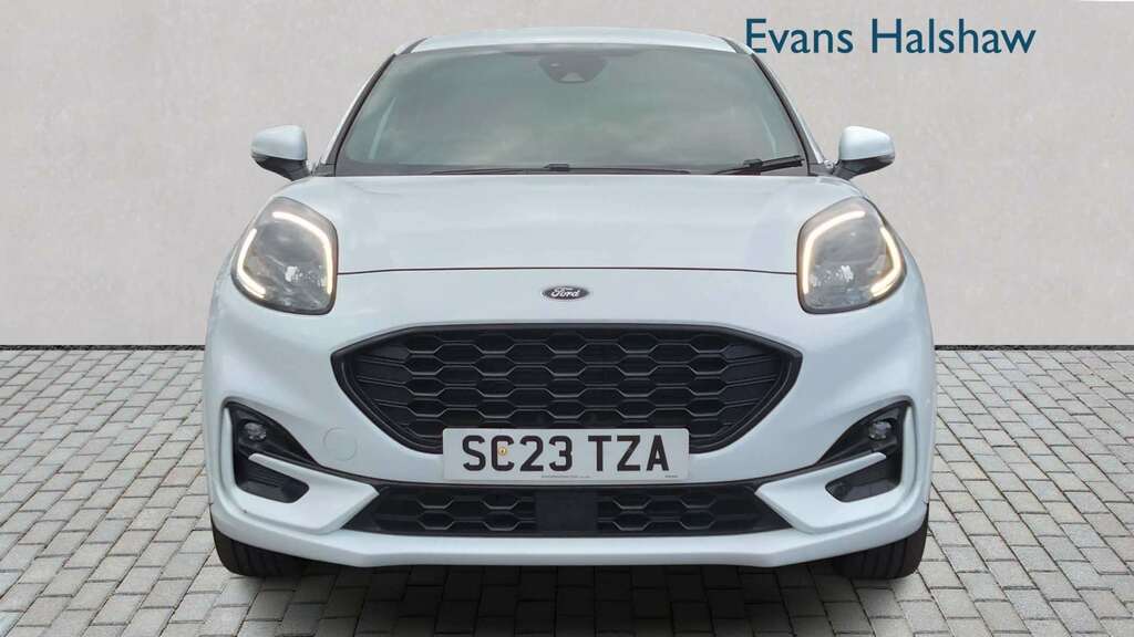 Ford Puma 1.0 Ecoboost Hybrid Mhev St-line 2023 White #4
