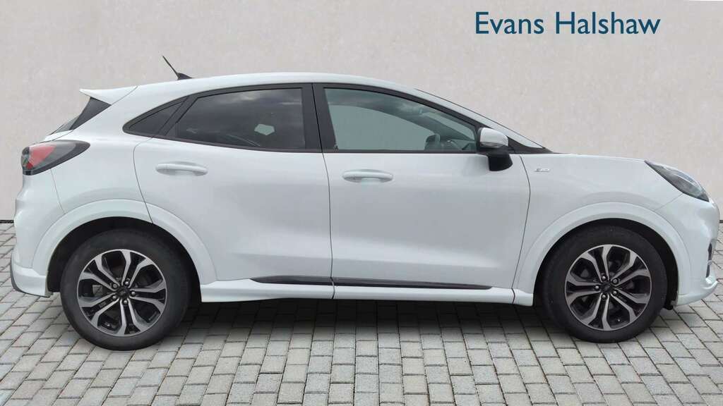 Ford Puma 1.0 Ecoboost Hybrid Mhev St-line 2023 White #5