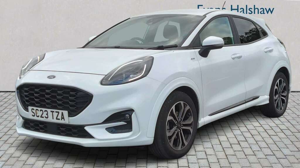 Ford Puma 1.0 Ecoboost Hybrid Mhev St-line 2023 White #6