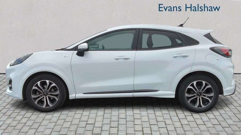 Ford Puma 1.0 Ecoboost Hybrid Mhev St-line 2023 White #3