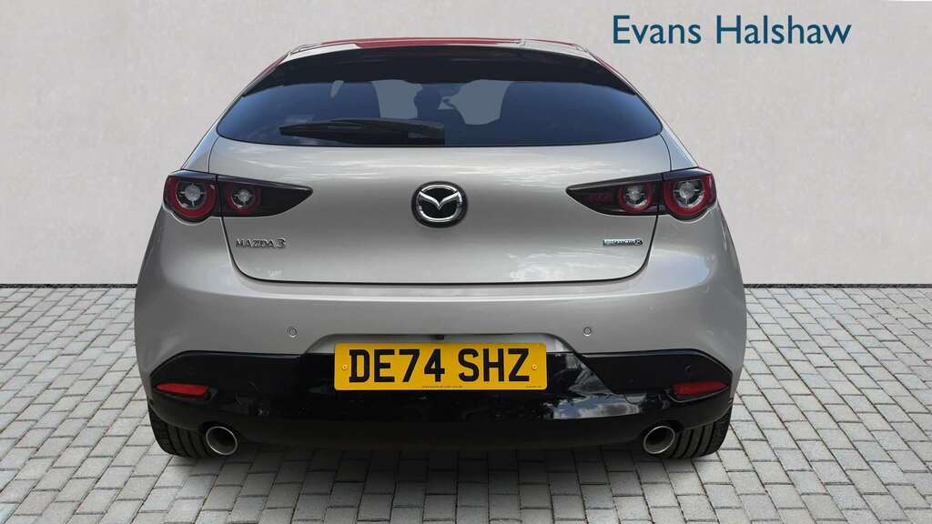 Mazda 3 2.0 E-skyactivx Mhev 186 Exclusive-line Silver #5