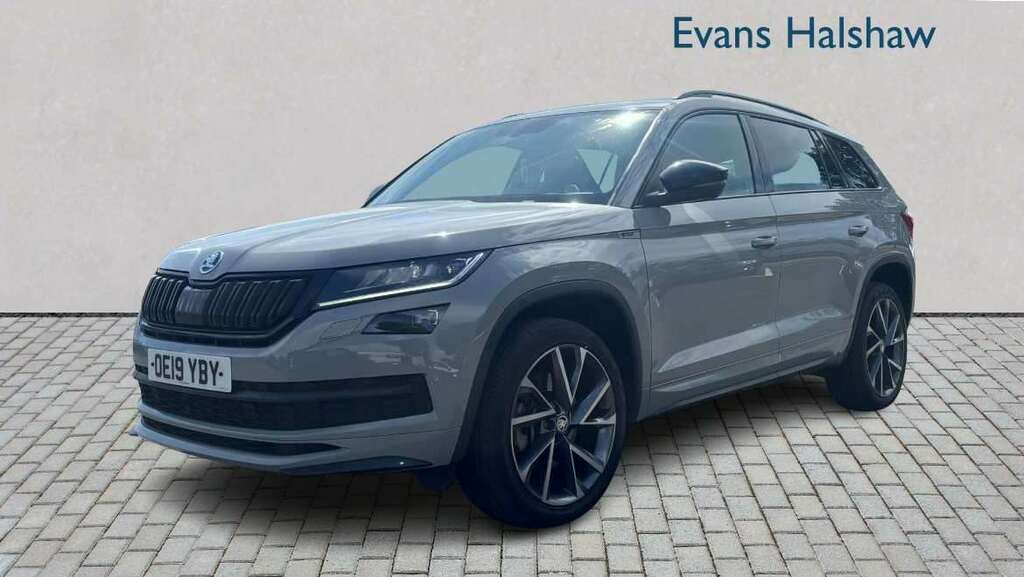 Skoda Kodiaq 2.0 Tdi 190 Sport Line 4X4 Dsg 7 Seat 2019 Grey