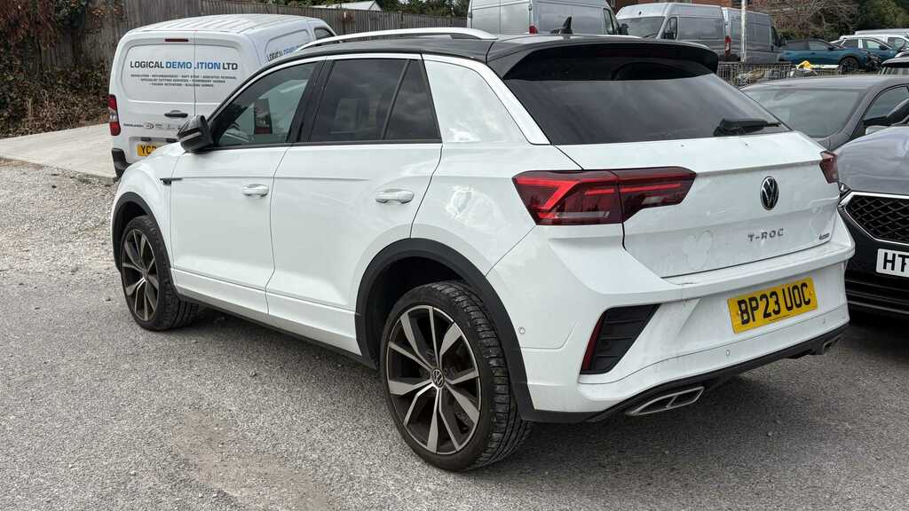 Volkswagen T-Roc 2.0 Tsi 4Motion R-line Dsg 2023 White #4