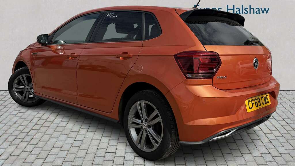 Volkswagen Polo 1.0 Tsi 95 R-line 2020 Orange #2