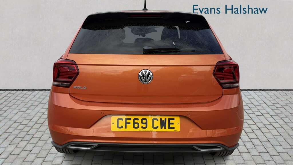 Volkswagen Polo 1.0 Tsi 95 R-line 2020 Orange #5