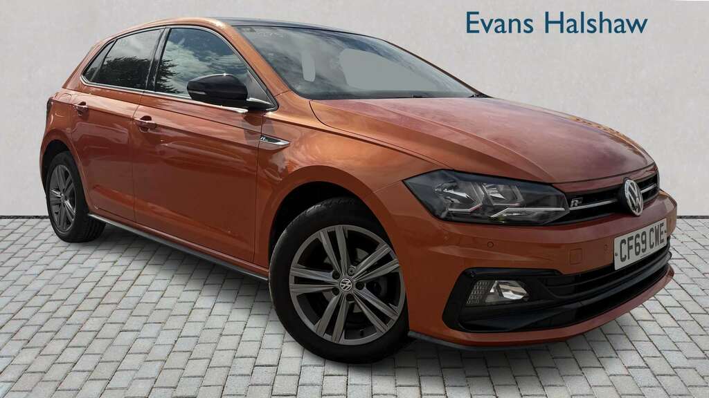 Volkswagen Polo 1.0 Tsi 95 R-line 2020 Orange