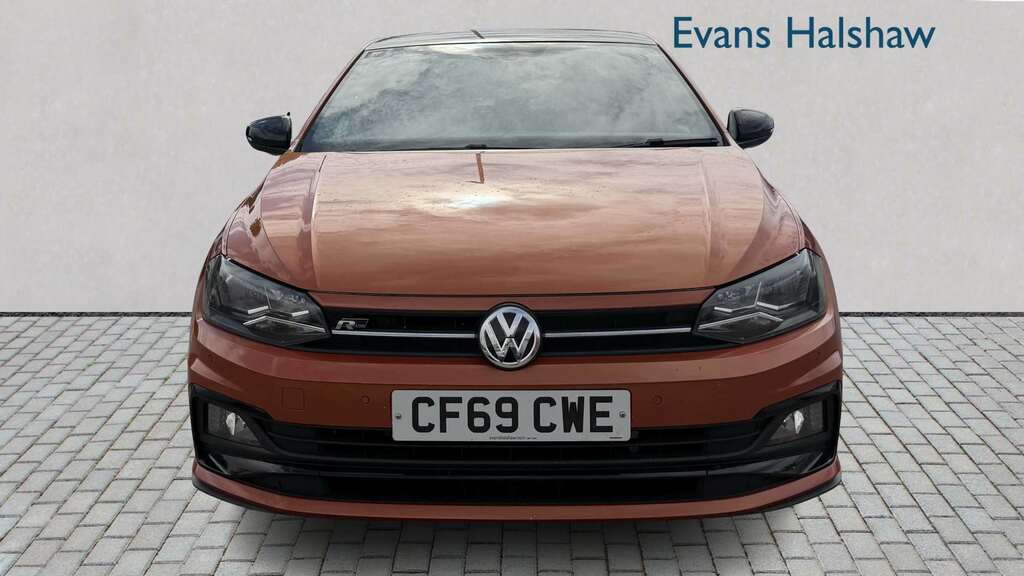 Volkswagen Polo 1.0 Tsi 95 R-line 2020 Orange #4