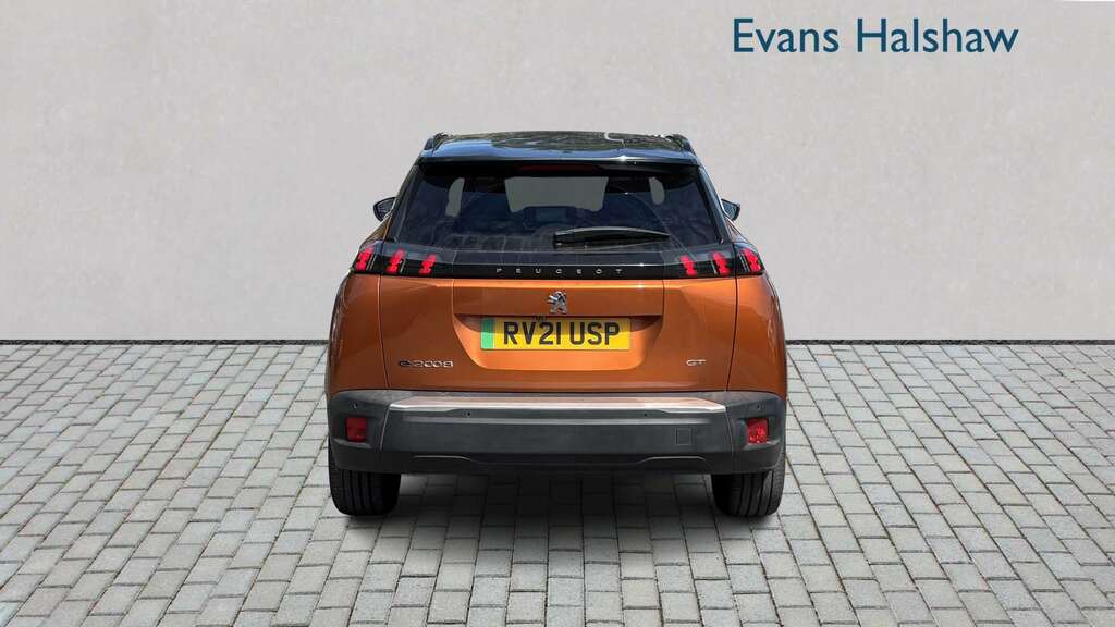 Peugeot e-2008 100Kw Gt Premium 50Kwh 2021 Orange #3