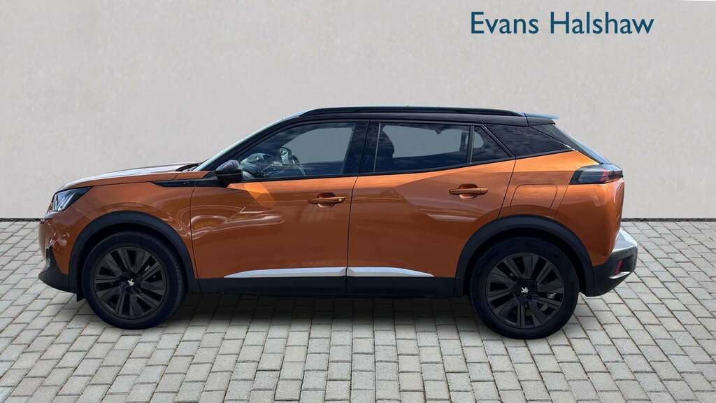 Peugeot e-2008 100Kw Gt Premium 50Kwh 2021 Orange #4