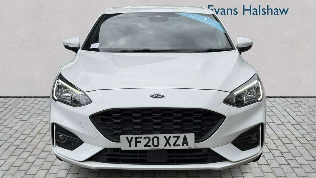 Ford Focus 1.5 Ecoblue 120 St-line X 2020 White #4