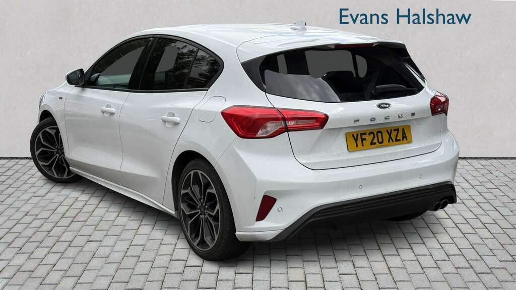 Ford Focus 1.5 Ecoblue 120 St-line X 2020 White #2