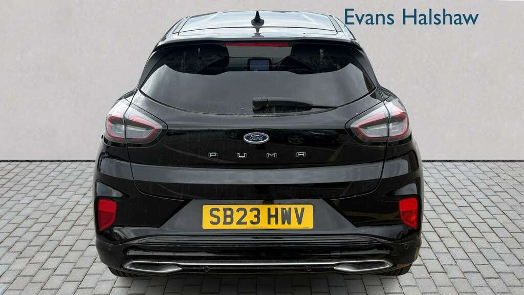 Ford Puma 1.0 Ecoboost Hybrid Mhev St-line Vignale 2023 Black #5