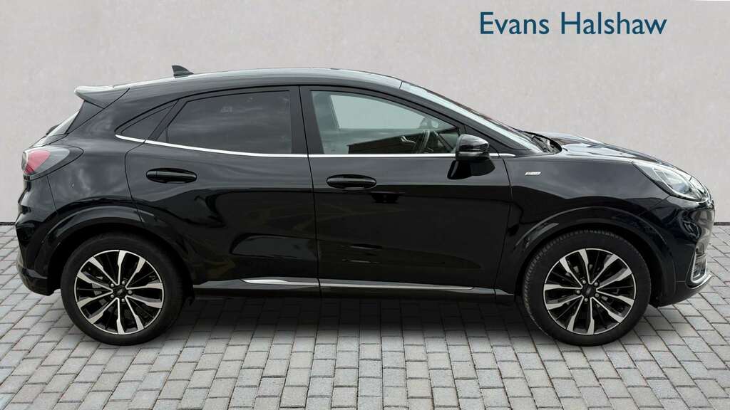 Ford Puma 1.0 Ecoboost Hybrid Mhev St-line Vignale 2023 Black #3