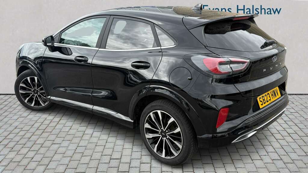 Ford Puma 1.0 Ecoboost Hybrid Mhev St-line Vignale 2023 Black #2