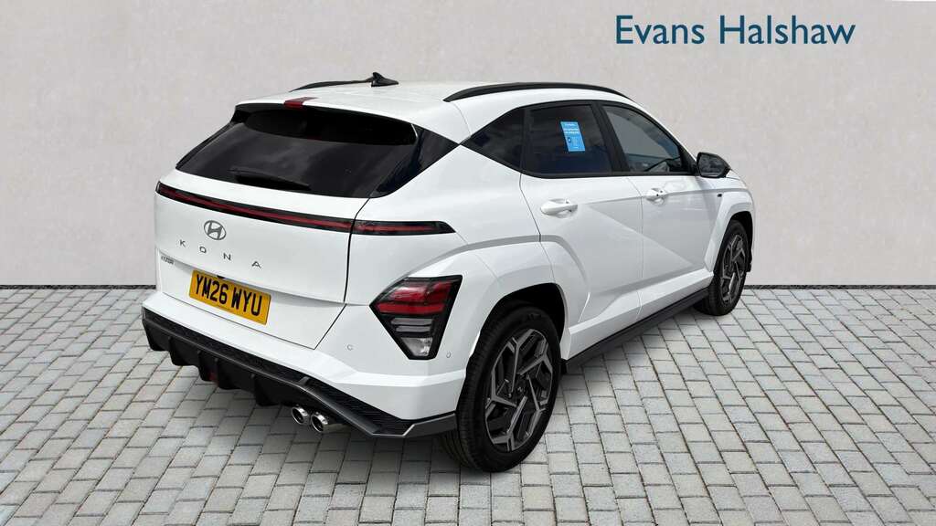 Hyundai Kona 1.6T 138 N Line S 2026 White #4