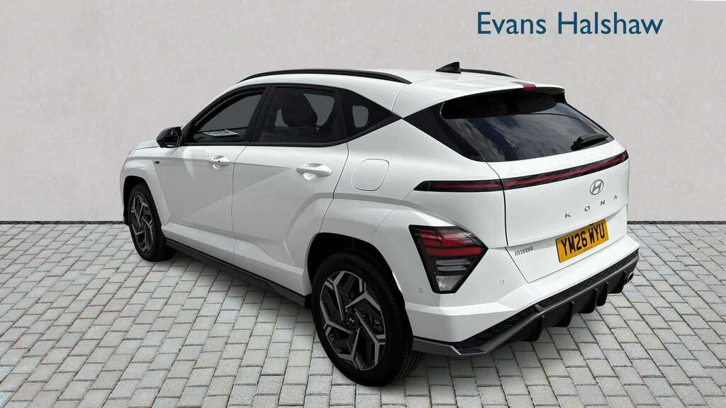 Hyundai Kona 1.6T 138 N Line S 2026 White #3