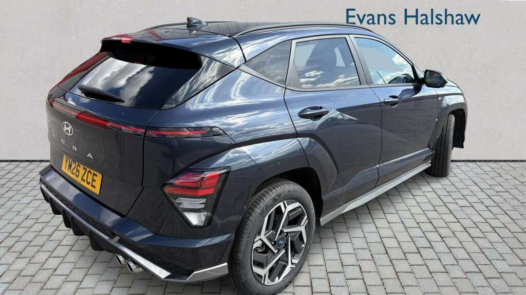 Hyundai Kona 1.6T 138 N Line S Dct 2026 Blue #4