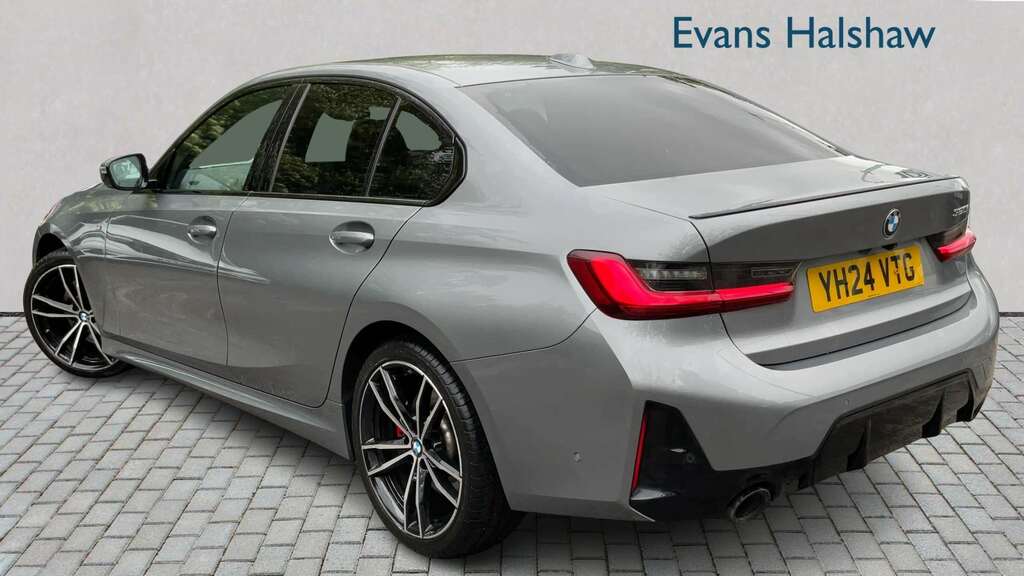 BMW 3 Series 330E Xdrive M Sport Saloon White #2