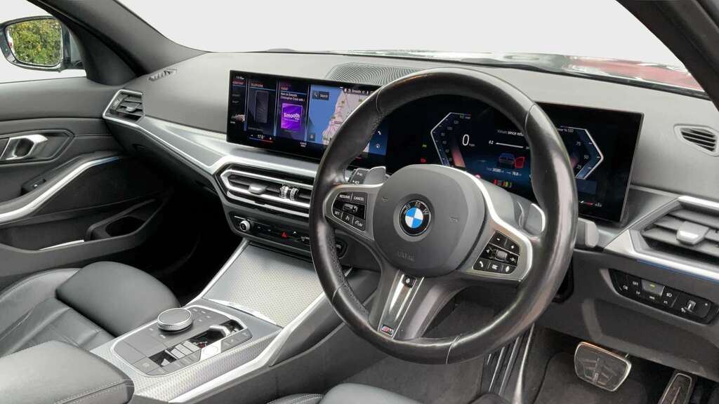 BMW 3 Series 330E Xdrive M Sport Saloon White #8