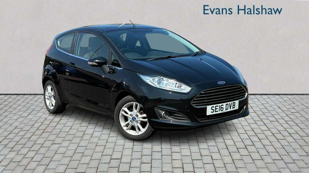 Ford Fiesta 1.0T Ecoboost Zetec S Euro 6 Ss Black #1
