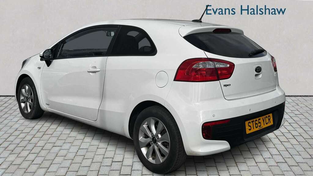 Kia RIO 1.25 Sr7 2016 White #4