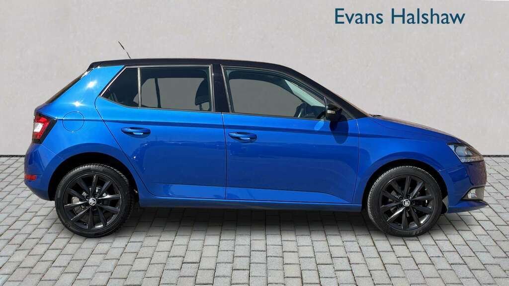 Skoda Fabia 1.0 Tsi Colour Edition 2019 Blue #6