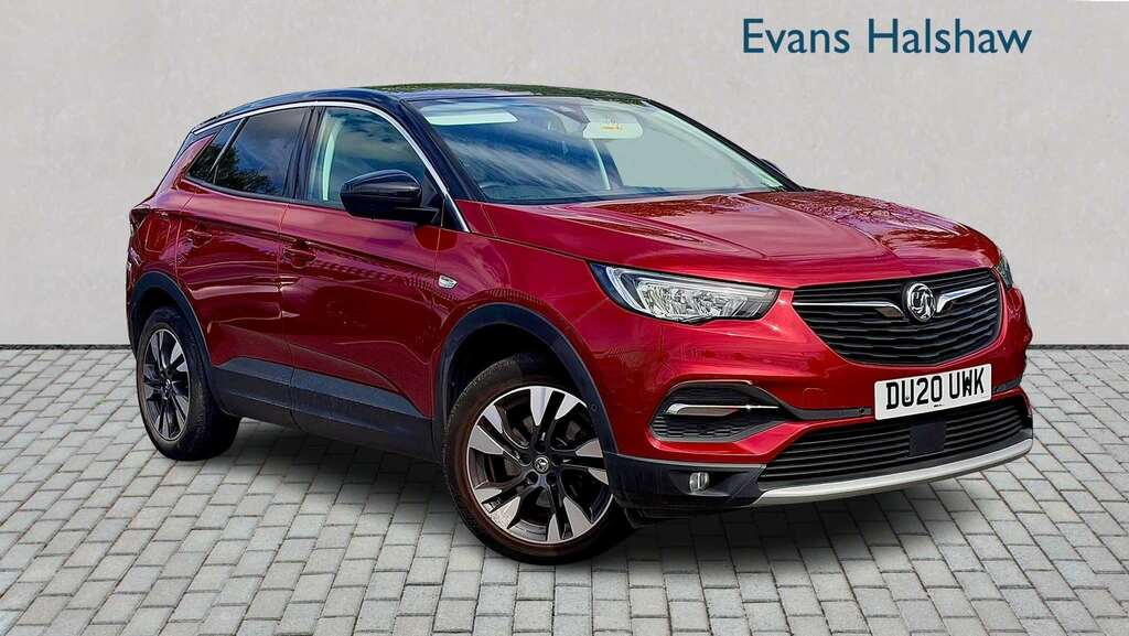 Vauxhall Grandland X 1.2 Turbo Sri Nav 2020 Red