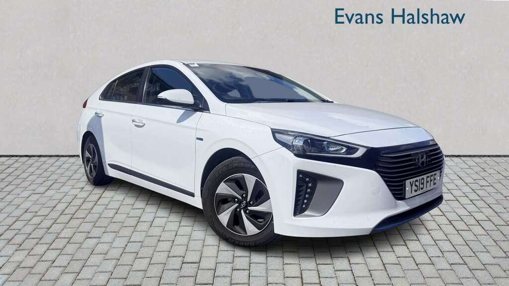 Hyundai Ioniq 1.6 Gdi Hybrid Premium Dct 2019 White