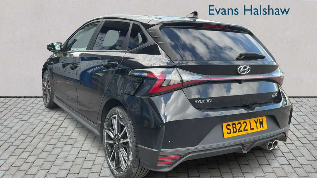 Hyundai I20 1.0T Gdi 48V Mhd 120 N Line 2022 Black #2