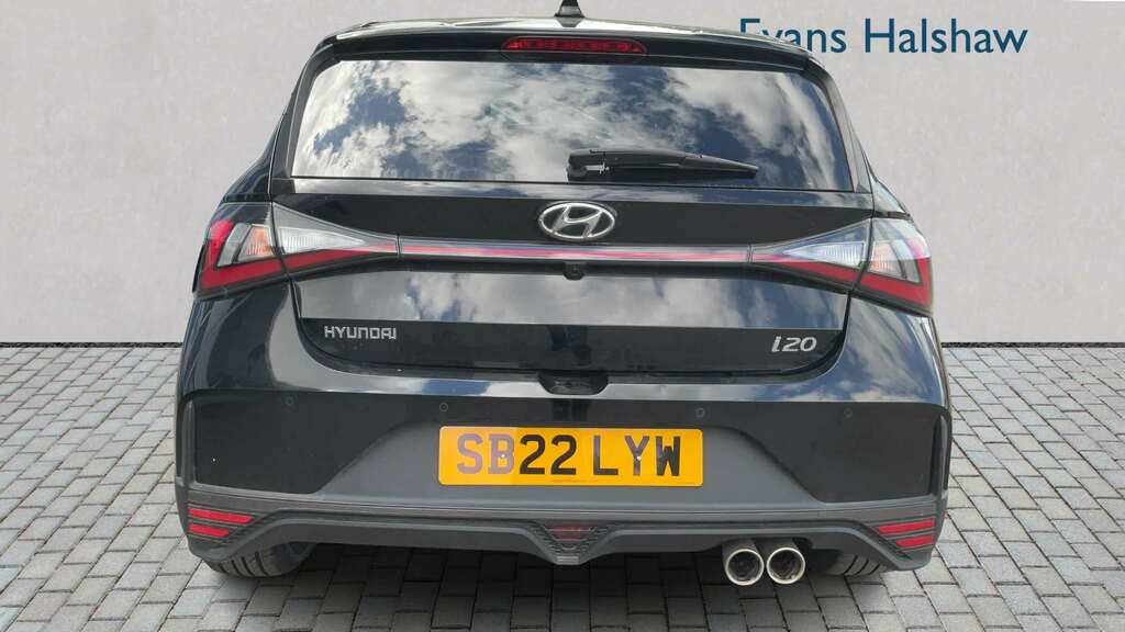 Hyundai I20 1.0T Gdi 48V Mhd 120 N Line 2022 Black #4