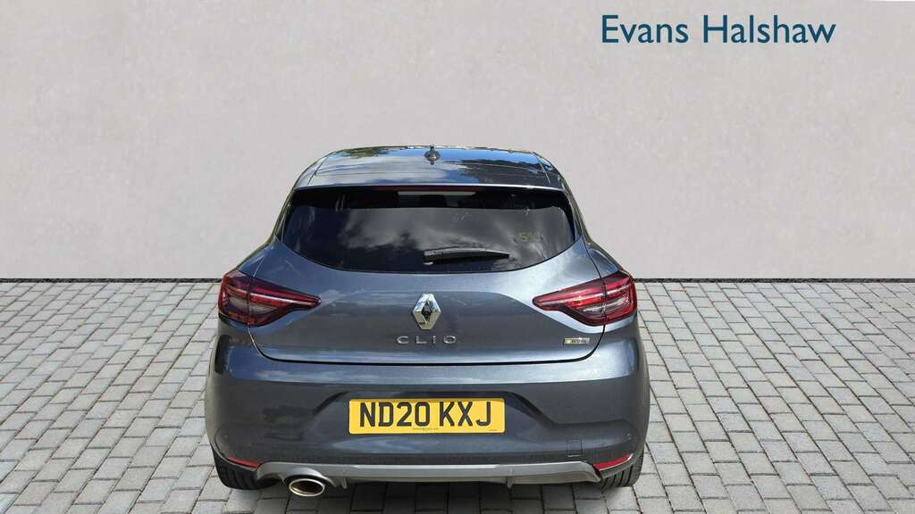 Renault Clio 1.3 Tce 130 Rs Line Edc 2020 Grey #6
