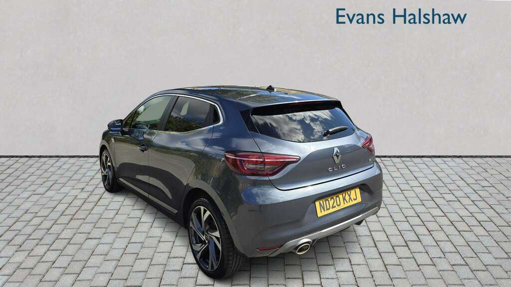 Renault Clio 1.3 Tce 130 Rs Line Edc 2020 Grey #5