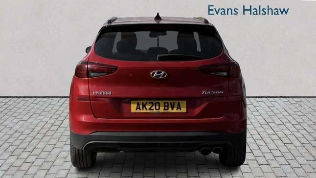 Hyundai Tucson 1.6 Crdi 48V Mhd 136 N Line 2Wd 2020 Red #4