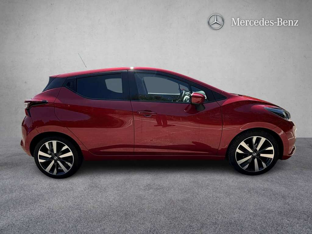 Nissan Micra 1.0 Ig-t 92 Tekna Cvt 2022 Red #4