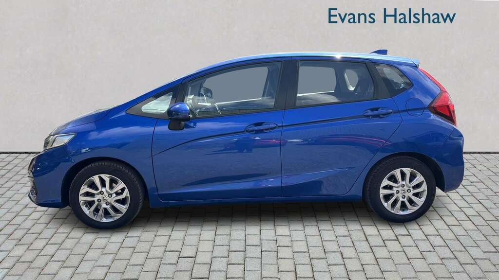 Honda Jazz 1.3 I-vtec Se Navi Cvt 2019 Blue #6