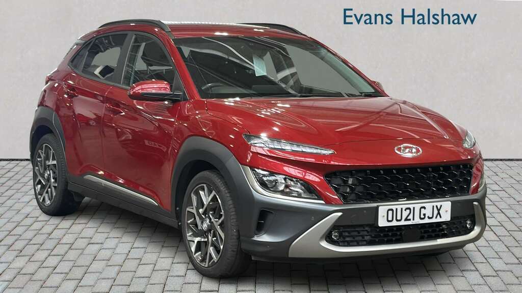 Hyundai Kona 1.6 Gdi Hybrid Premium Dct 2021 Red
