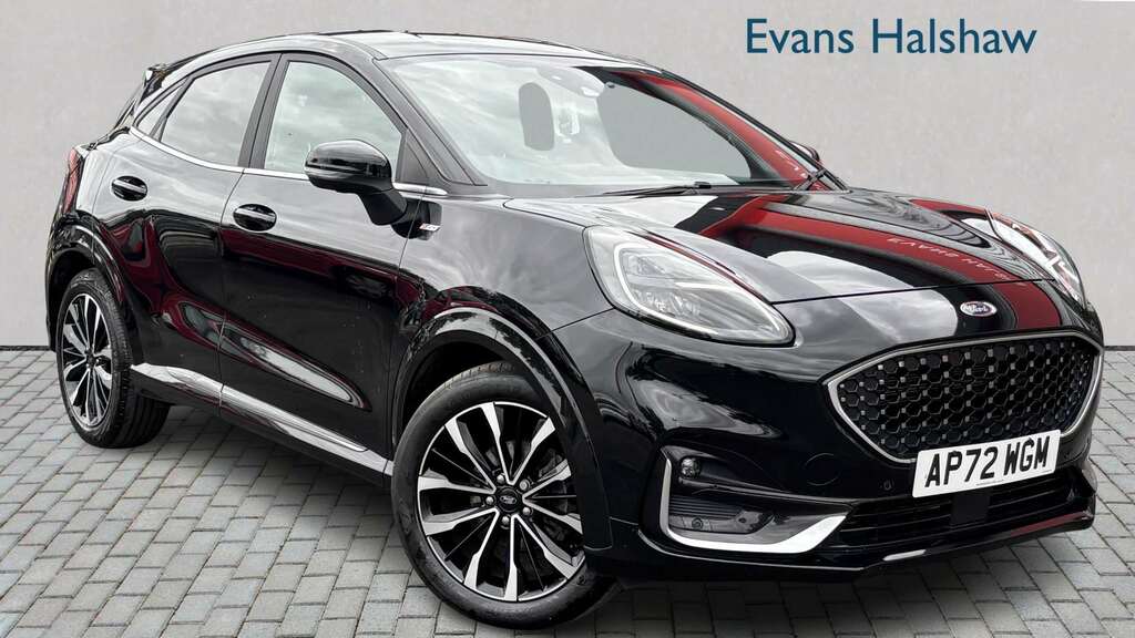 Ford Puma 1.0 Ecoboost Hybr Mhev 155 St-line Vignale Dct Black