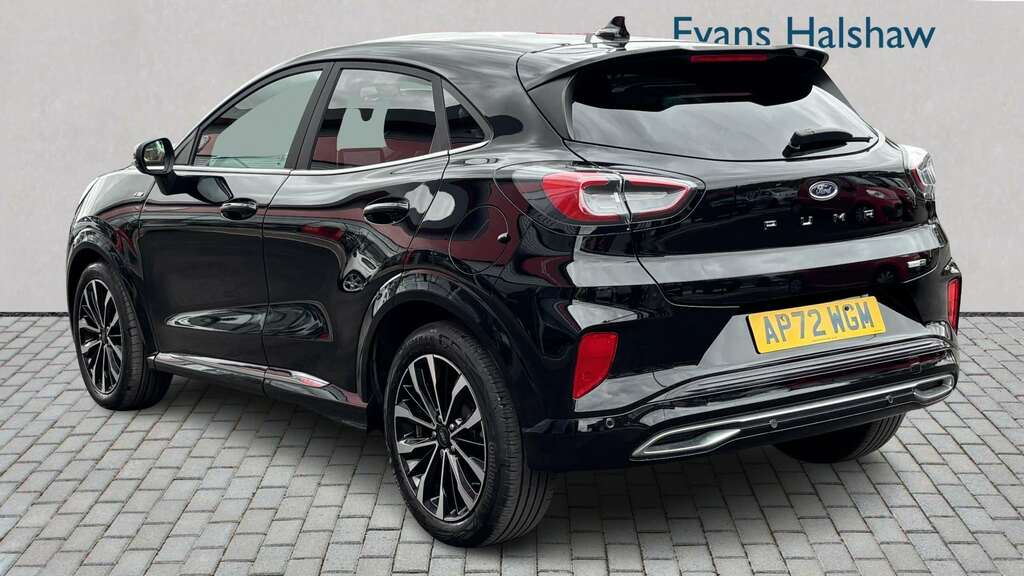 Ford Puma 1.0 Ecoboost Hybr Mhev 155 St-line Vignale Dct Black #2