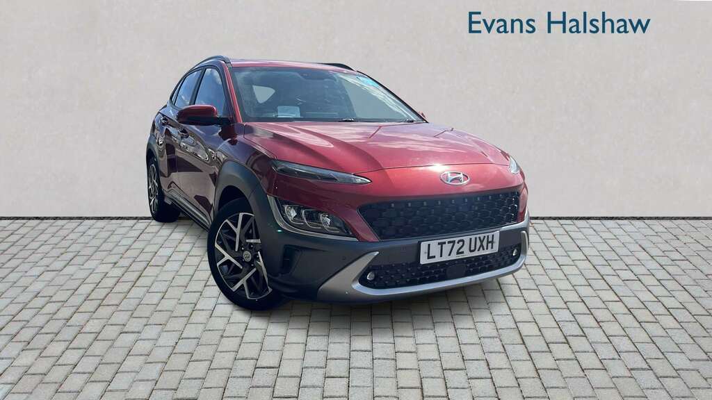 Hyundai Kona 1.6 Gdi Hybrid Ultimate Dct 2022 Red