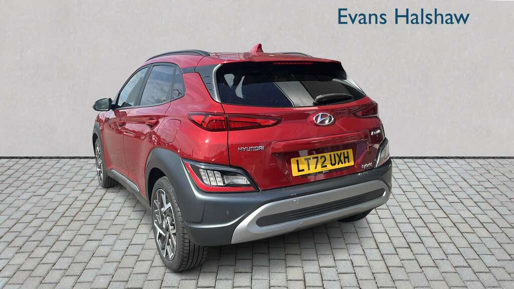 Hyundai Kona 1.6 Gdi Hybrid Ultimate Dct 2022 Red #5