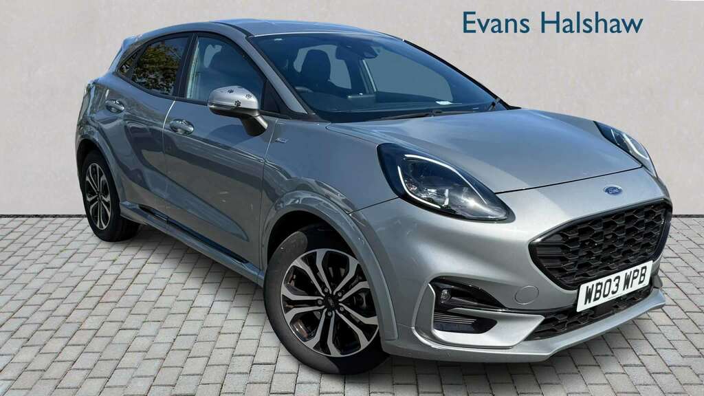 Ford Puma 1.0T Ecoboost Mhev St Line Suv Hybrid M Black #1