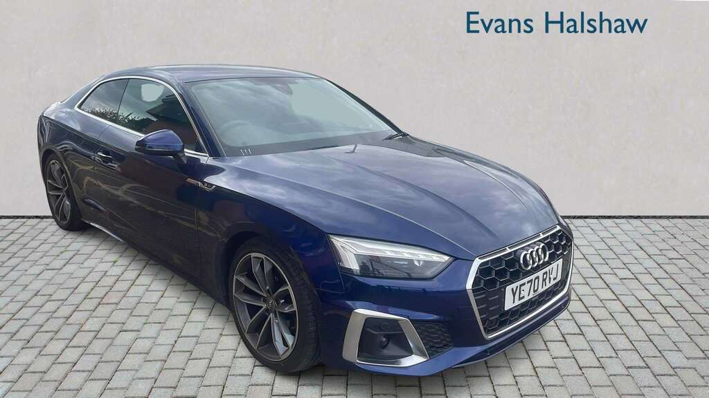Audi A5 35 Tdi S Line S Tronic 2020 Blue