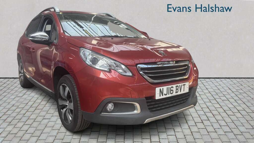 Peugeot 2008 2016 1.6 Bluehdi Active Suv Euro White #1